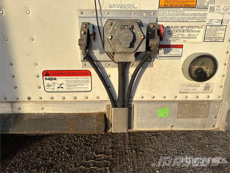 Utility VS2DX Van Body Trailers