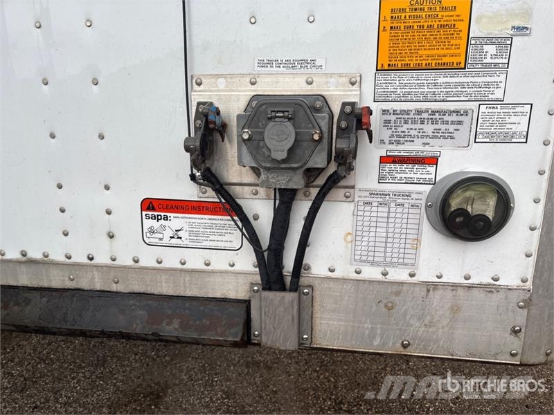 Utility VS2DX Van Body Trailers
