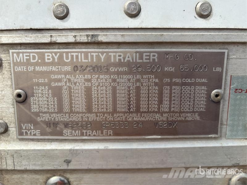 Utility VS2DX Dengtos priekabos