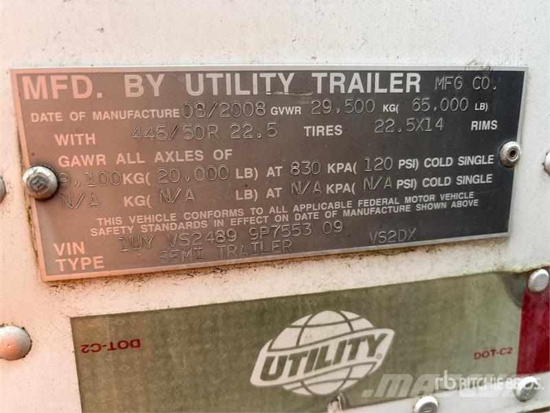 Utility VS2DX Prikolice zabojniki