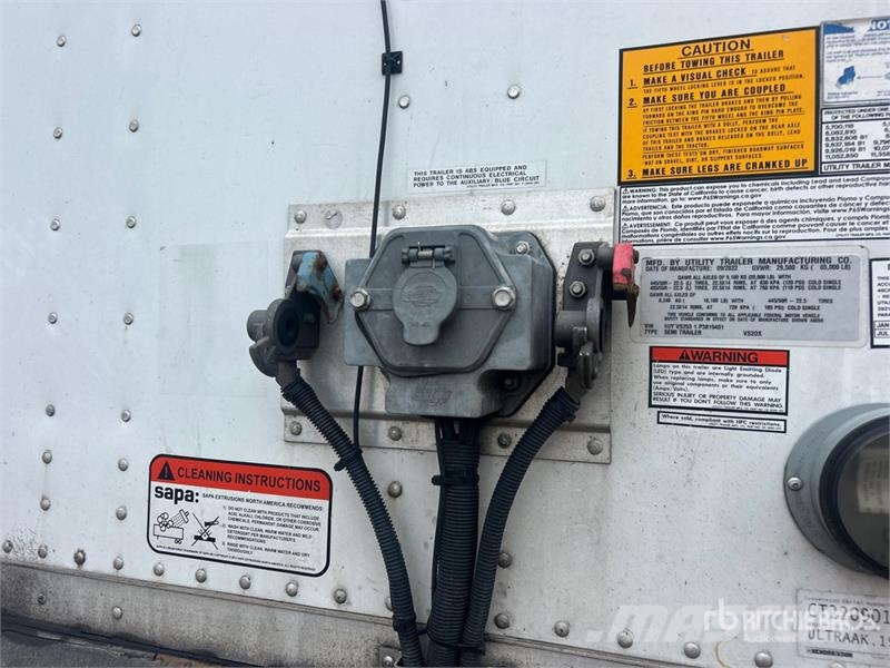 Utility VS2DX Van Body Trailers