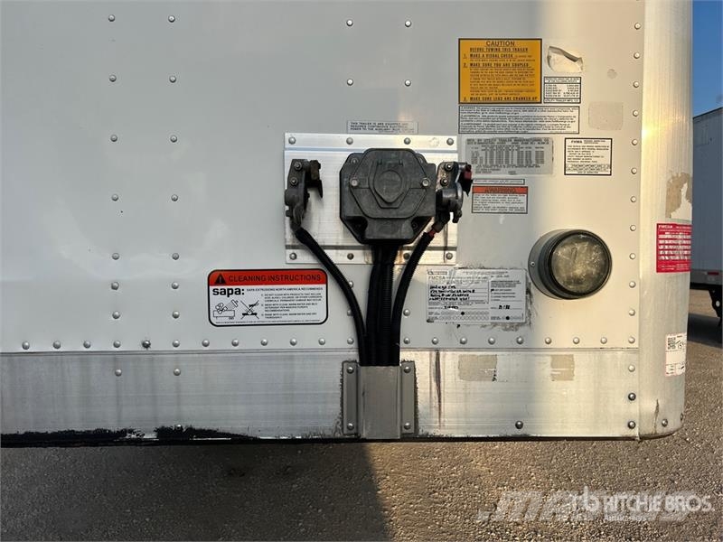 Utility VS2DX Gesloten opbouw trailers