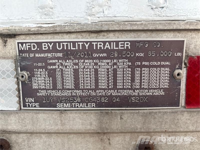 Utility VS2DX 厢式拖车