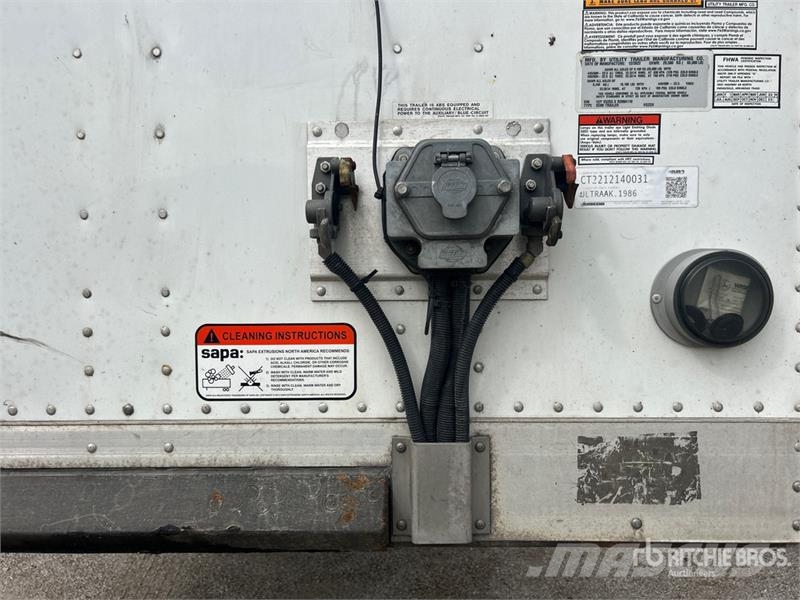 Utility VS2DX Van Body Trailers