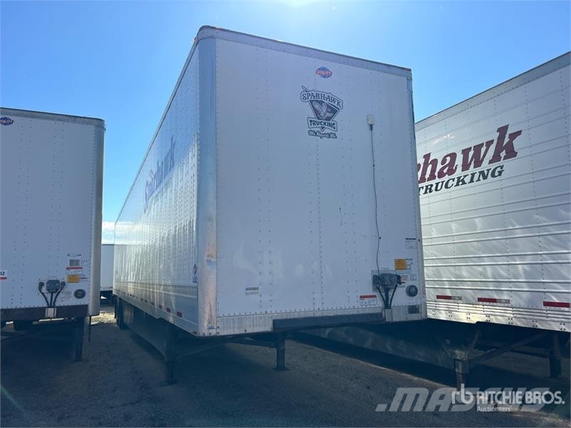 Utility VS2DX 53 ft x 102 in T/A Van Trailer 箱體拖車