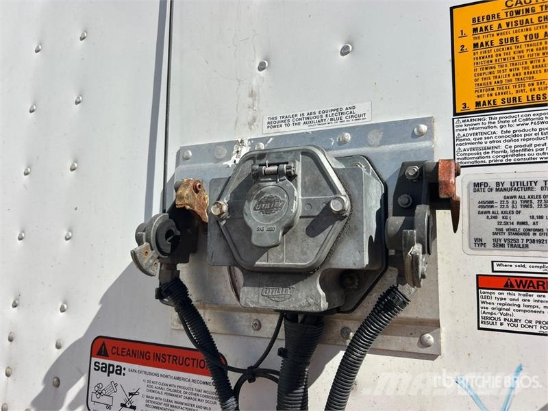 Utility VS2DX 53 ft x 102 in T/A Van Trailer Van Body Trailers