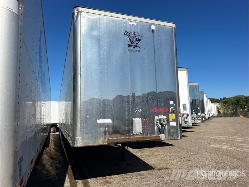 Utility VS2DX 53 ft x 102 in T/A Van Trailer مقطورات ذات هيكل صندوقي
