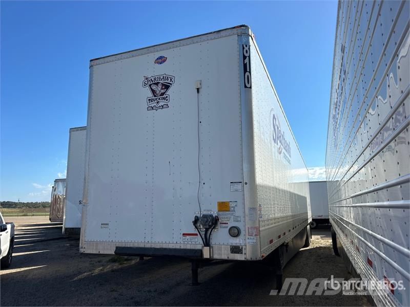 Utility VS2DX 53 ft x 102 in T/A Van Trailer 箱體拖車