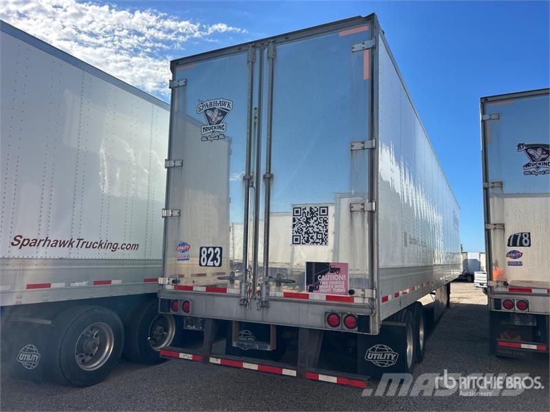 Utility VS2DX 53 ft x 102 in T/A Van Trailer 箱體拖車