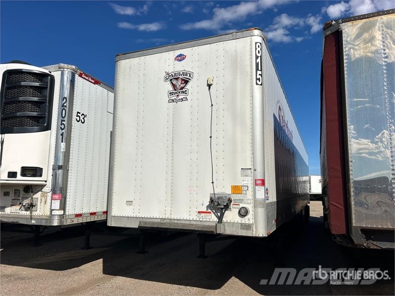 Utility VS2DX 53 ft x 102 in T/A Van Trailer 箱體拖車