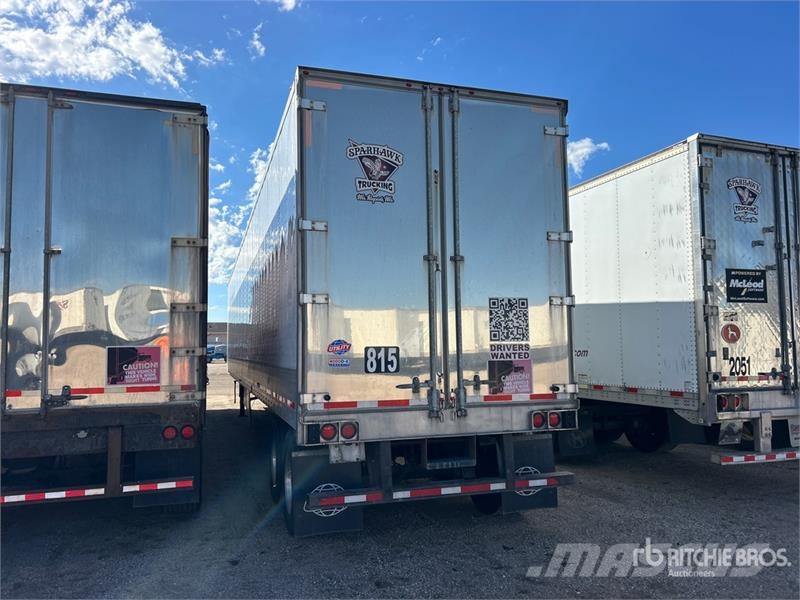 Utility VS2DX 53 ft x 102 in T/A Van Trailer 箱體拖車