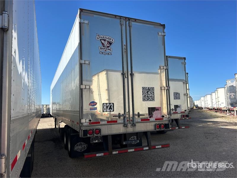 Utility VS2DX 53 ft x 102 in T/A Van Trailer 箱體拖車