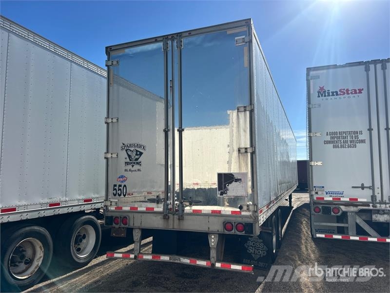 Utility VS2DX 53 ft x 102 in T/A Van Trailer مقطورات ذات هيكل صندوقي