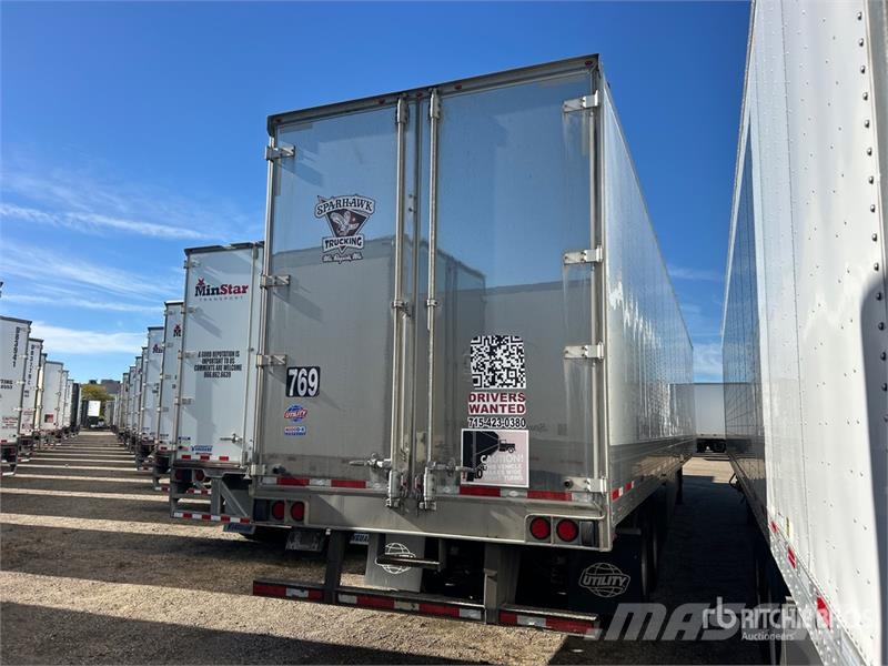 Utility VS2DX 53 ft x 102 in T/A Van Trailer Van Body Trailers