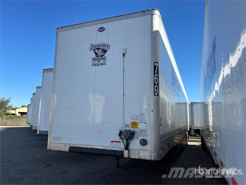 Utility VS2DX 53 ft x 102 in T/A Van Trailer Van Body Trailers