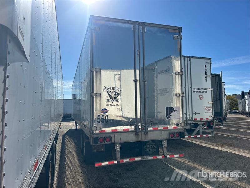 Utility VS2DX 53 ft x 102 in T/A Van Trailer مقطورات ذات هيكل صندوقي