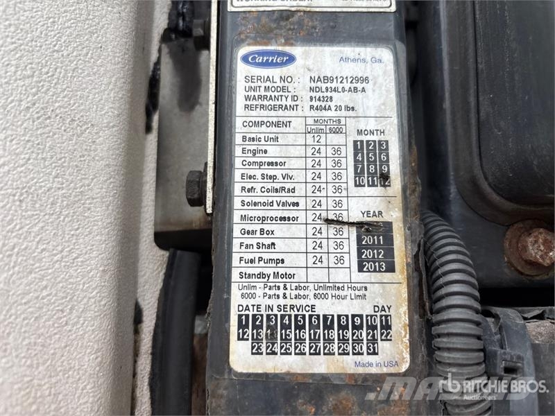 Utility VS2RA 53 ft x 102 in T/A Refrigerated Trailer Полуприцепы-рефрижераторы