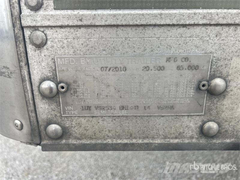 Utility VS2RA 53 ft x 102 in T/A Refrigerated Trailer نصف مقطورات بدرجة حرارة قابلة للضبط