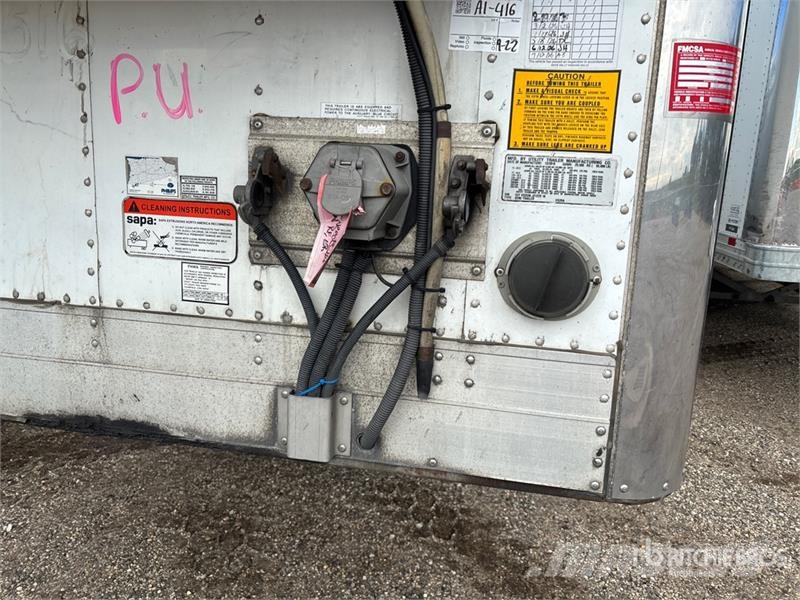 Utility VS2RA 53 ft x 102 in T/A Refrigerated Trailer Naczepy chłodnie