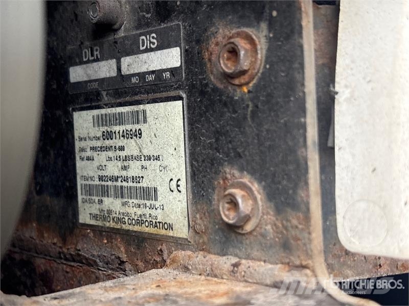 Utility VS2RA 53 ft x 102 in T/A Refrigerated Trailer Semi remorque frigorifique