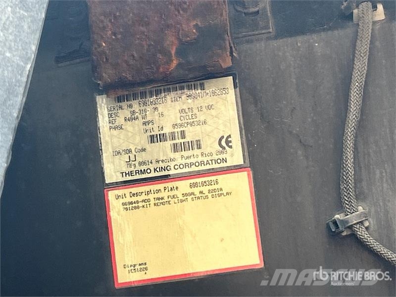 Utility VS2RA 53 ft x 102 in T/A Refrigerated Trailer Ημιρυμούλκες ψυγείο