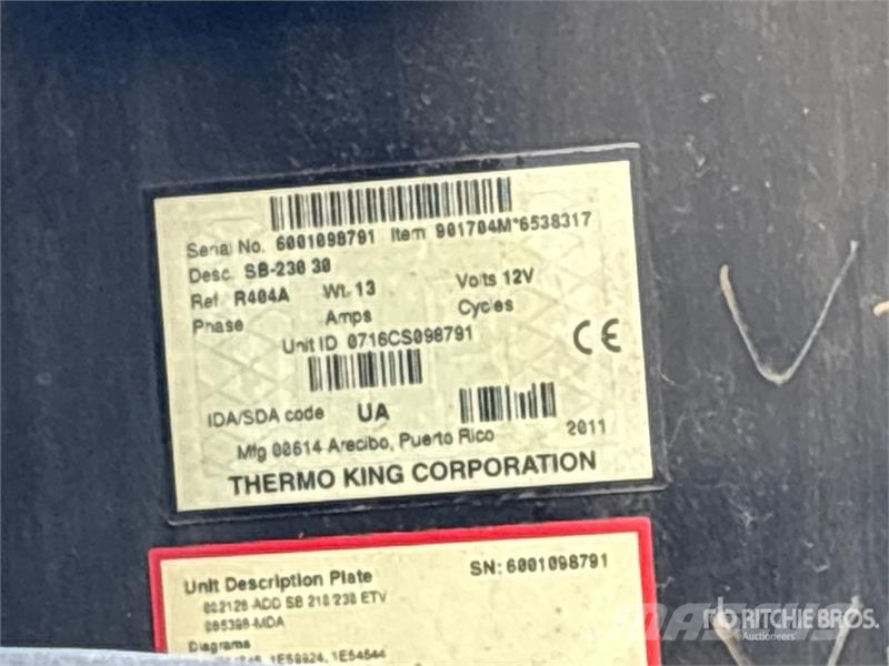 Utility VS2RA 53 ft x 102 in T/A Refrigerated Trailer Temperature controlled semi-trailers