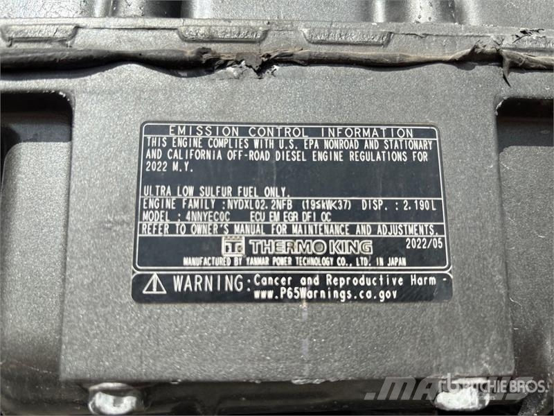 Utility VS2RA 53 ft x 102 in T/A Refrigerated Trailer Puspriekabės su izoterminiu kėbulu
