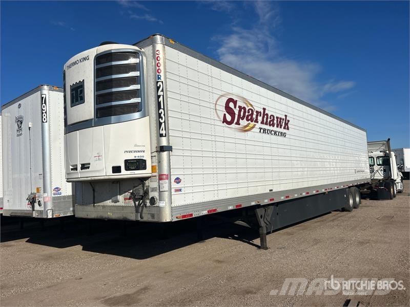 Utility VS2RA 53 ft x 102 in T/A Refrigerated Trailer Puspriekabės su izoterminiu kėbulu
