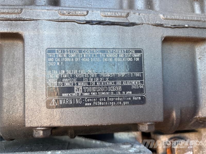 Utility VS2RA 53 ft x 102 in T/A Refrigerated Trailer Poluprikolice hladnjače