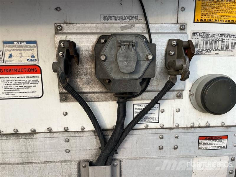 Utility VS2RA 53 ft x 102 in T/A Refrigerated Trailer Semirremolques de temperatura controlada