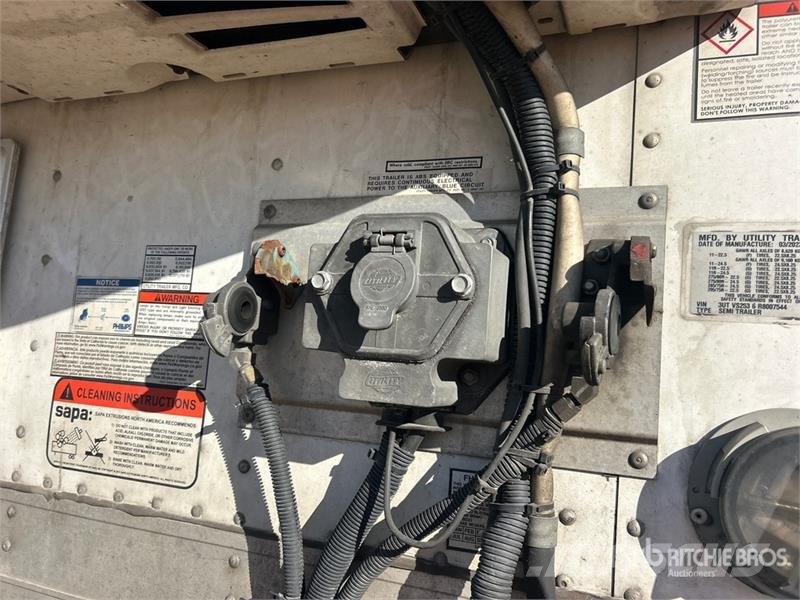 Utility VS2RA 53 ft x 102 in T/A Refrigerated Trailer Puspriekabės su izoterminiu kėbulu