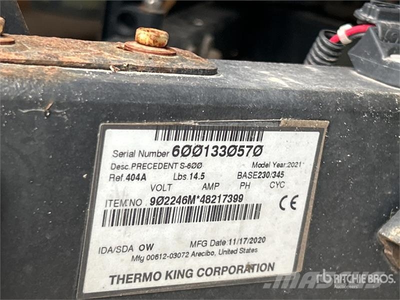 Utility VS2RA 53 ft x 102 in T/A Refrigerated Trailer Poluprikolice hladnjače