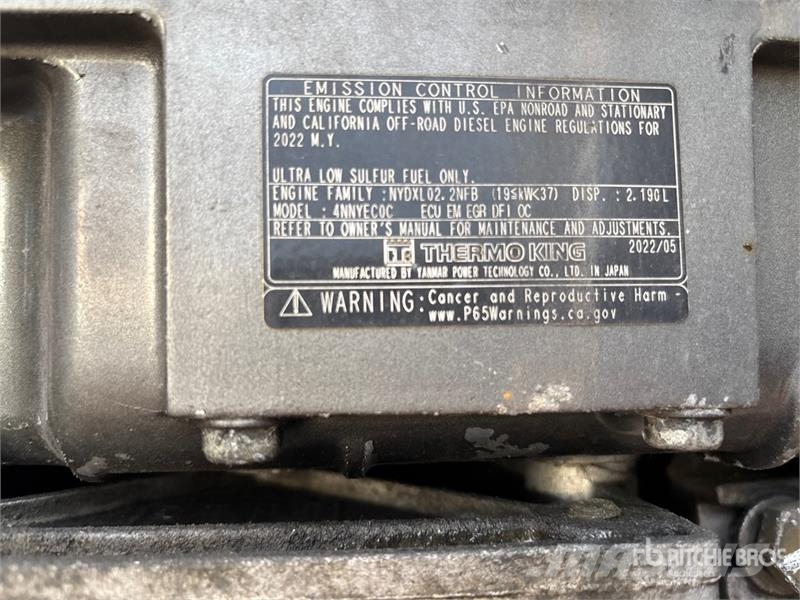 Utility VS2RA 53 ft x 102 in T/A Refrigerated Trailer Kühlauflieger