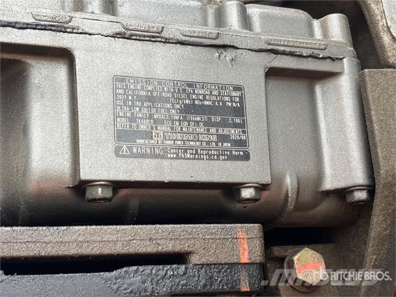 Utility VS2RA 53 ft x 102 in T/A Refrigerated Trailer Puspriekabės su izoterminiu kėbulu