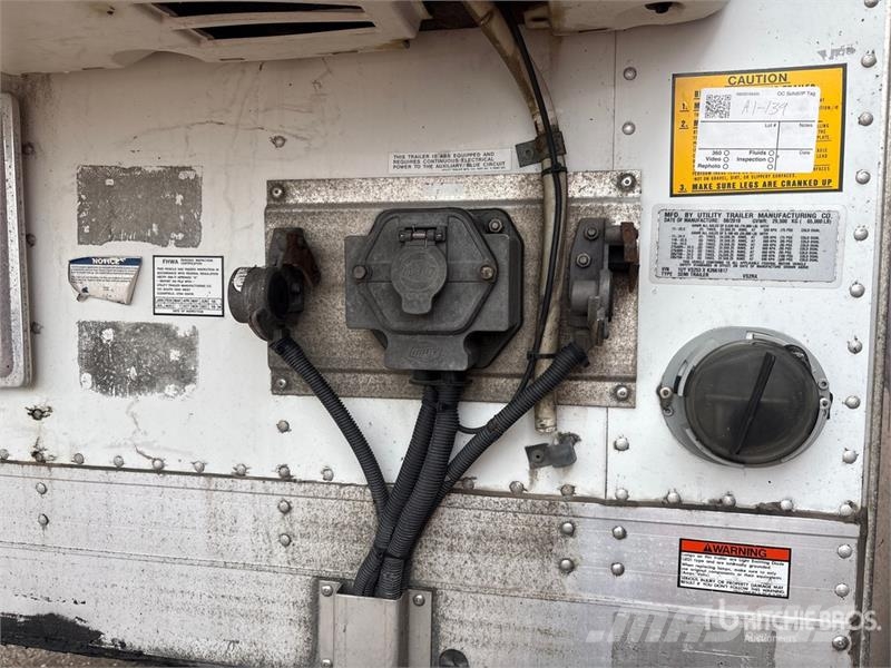 Utility VS2RA 53 ft x 102 in T/A Refrigerated Trailer Piekabes ar temperatūras kontroli