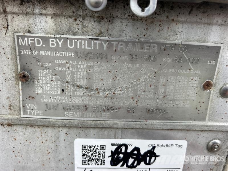 Utility VS2RA 53 ft x 102 in T/A Refrigerated Trailer Полуприцепы-рефрижераторы