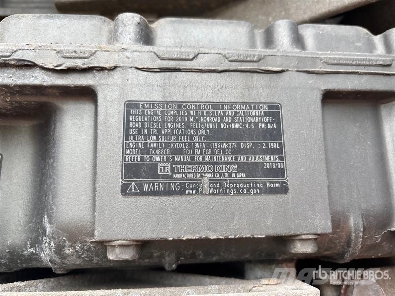 Utility VS2RA 53 ft x 102 in T/A Refrigerated Trailer Naczepy chłodnie