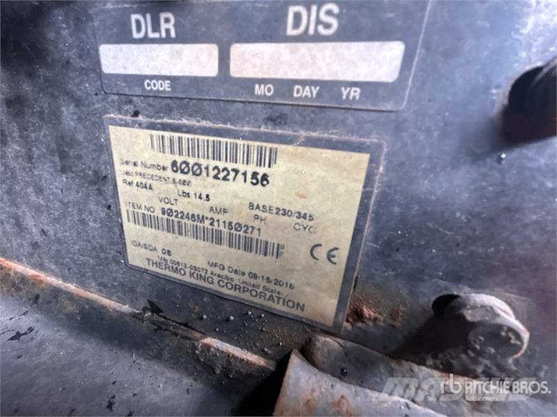 Utility VS2RA 53 ft x 102 in Refrigerated Trailer Külmikpoolhaagised
