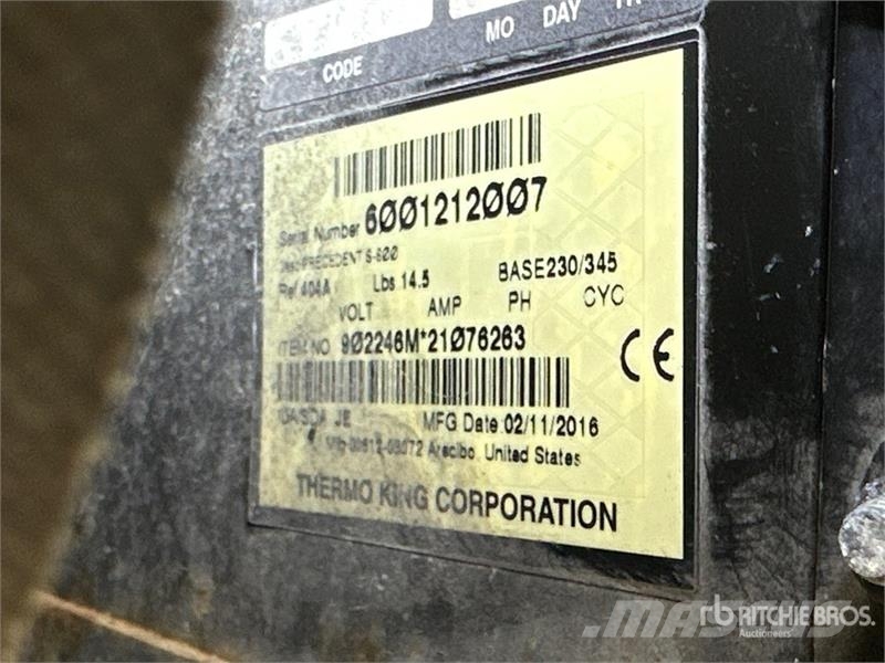 Utility VS2RA 53 ft x 102 in T/A Refrigerated Trailer Poluprikolice hladnjače