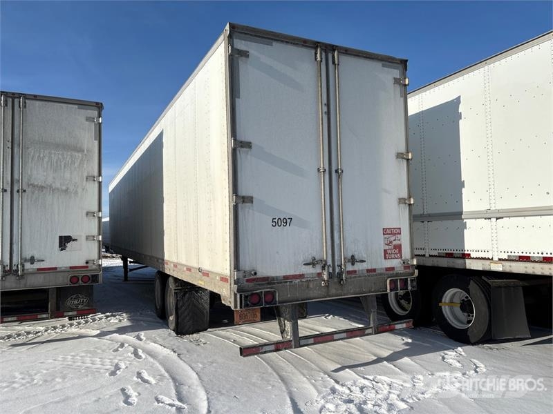 Utility VS2RA 53 ft x 102 in T/A Van Trailer Dengtos priekabos