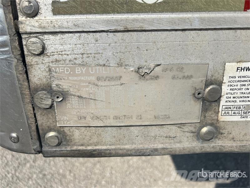 Utility VS2RA 53 ft x 102 in T/A Refrigerated Trailer Puspriekabės su izoterminiu kėbulu