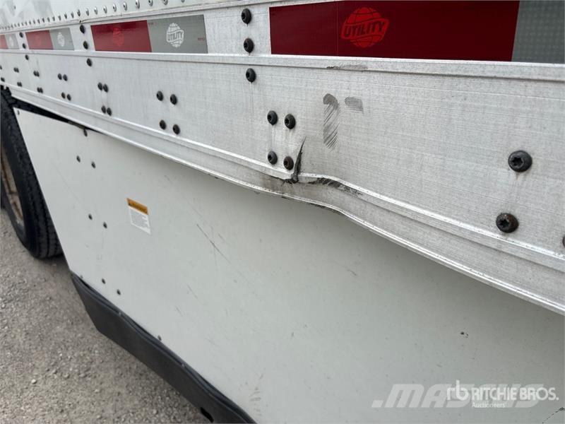 Utility VS2RA 53 ft x 102 in T/A Refrigerated Trailer نصف مقطورات بدرجة حرارة قابلة للضبط