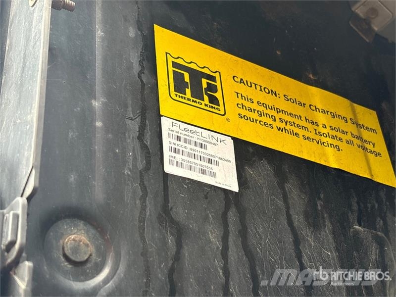 Utility VS2RA 53 ft x 102 in T/A Refrigerated Trailer Piekabes ar temperatūras kontroli