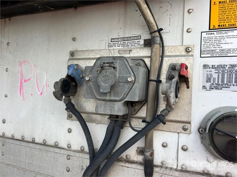 Utility VS2RA 53 ft x 102 in T/A Refrigerated Trailer Semirremolques de temperatura controlada