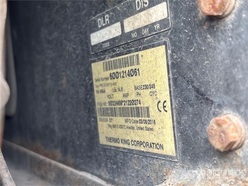 Utility VS2RA 53 ft x 102 in T/A Refrigerated Trailer Semirremolques de temperatura controlada