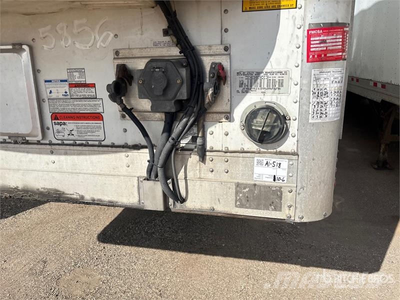Utility VS2RA 53 ft x 102 in T/A Refrigerated Trailer Puspriekabės su izoterminiu kėbulu