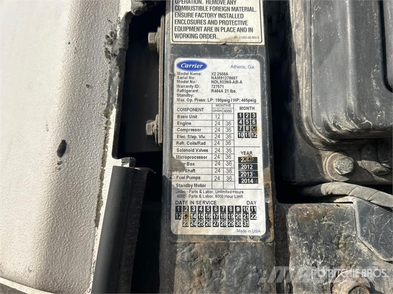 Utility VS2RAP 53 ft T/A Refrigerated Trailer 冷凍冷蔵トレーラー