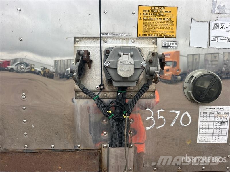  Utilty 53 ft x 102 in T/A Van Trailer مقطورات ذات هيكل صندوقي
