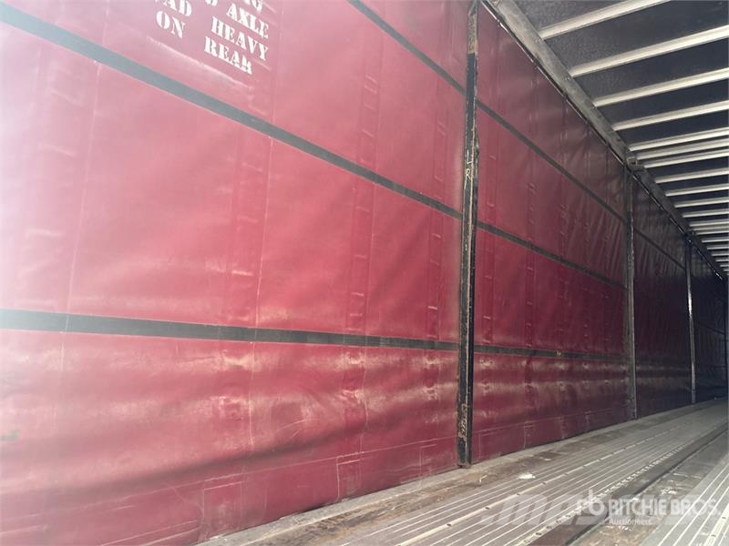  Utilty TS2CHA 50 ft T/A Spread Axle Curtain Side T مقطورات بغطاء جانبي