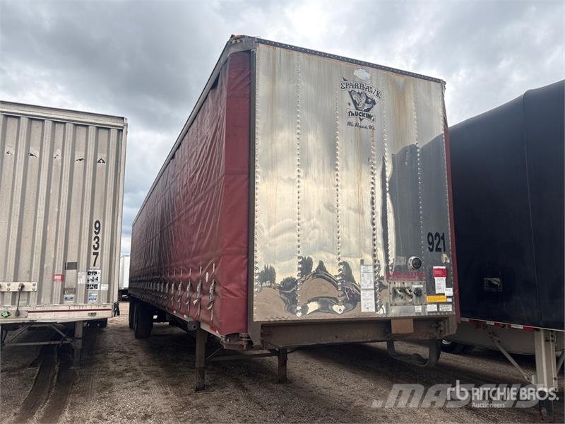  Utilty TS2CHA 50 ft T/A Spread Axle Curtain Side T مقطورات بغطاء جانبي